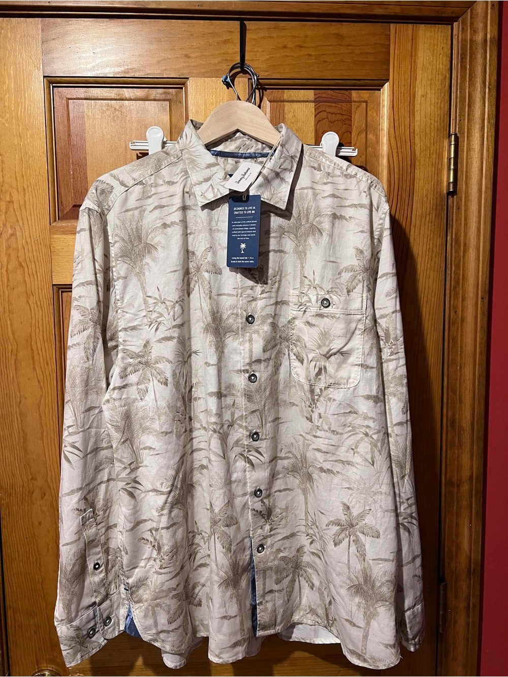 Tommy Bahama Tortola Desert Palm Khaki USD $138  Button-Up Shirt